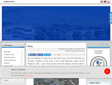 Tablet Screenshot of ekomarinagizycko.pl
